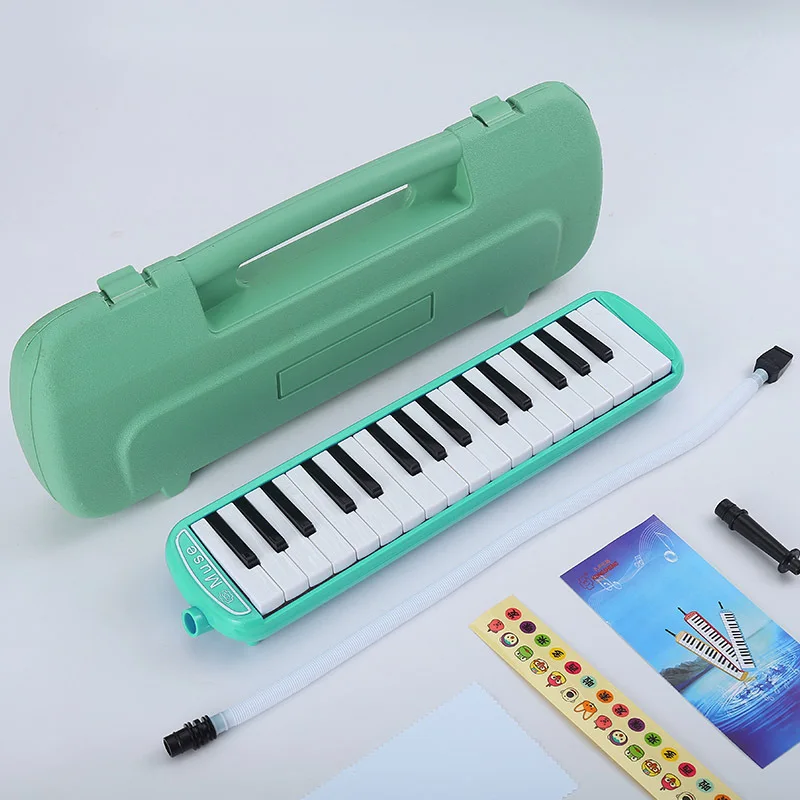 Melodica Harmonica для взрослых 32 клавиши тренировка музыкальный инструмент клавиатура с