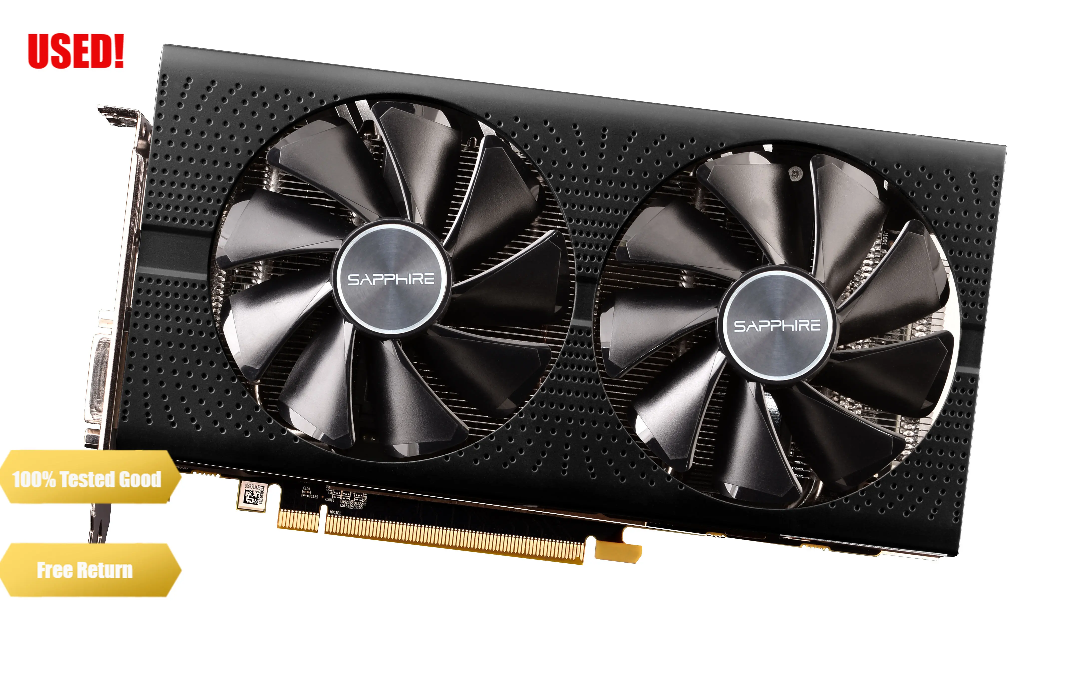 Видеокарта Sapphire RX570 8 Гбит/с 7000 МГц GDDR5 256 бит HDMI + DVI + DP * 3 PCI-X16 express3