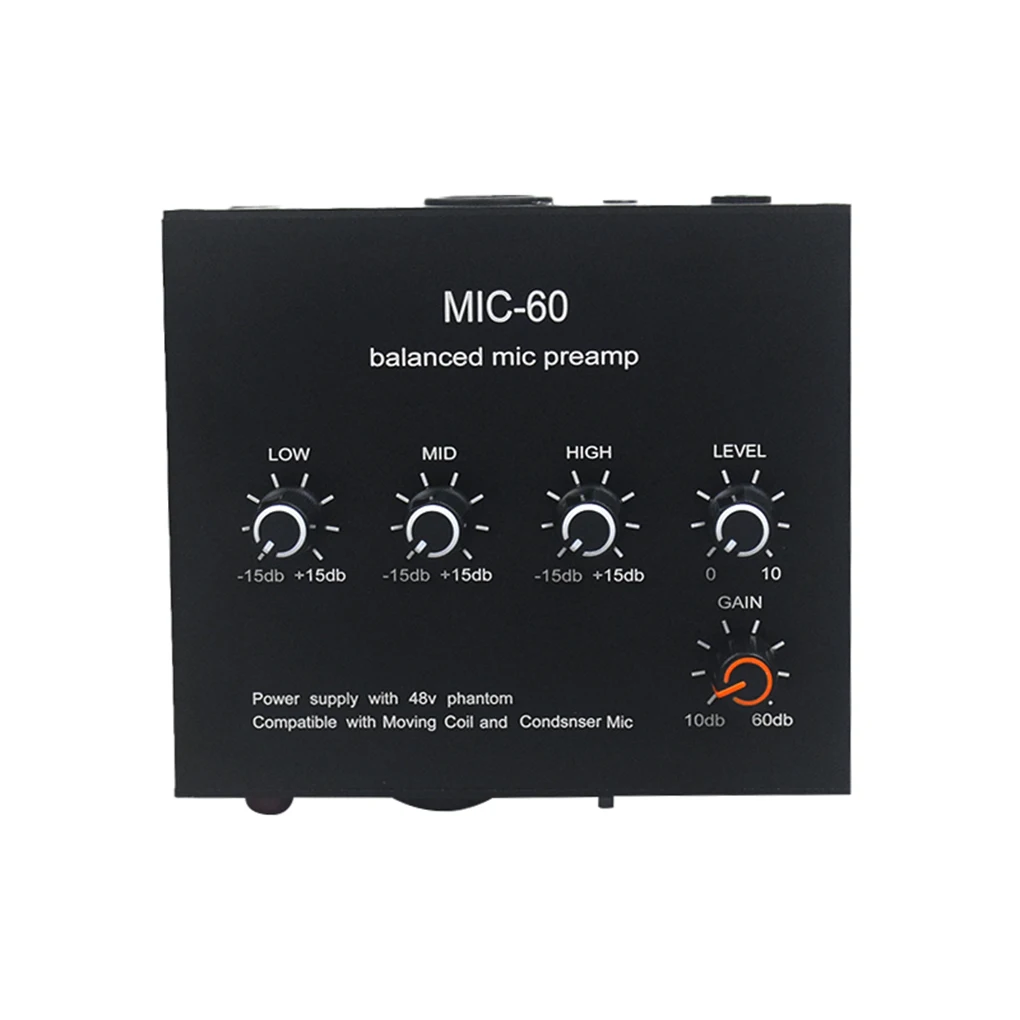 Мегафон ABS MIC-60 с динамическим микрофоном максимальное усиление затухание