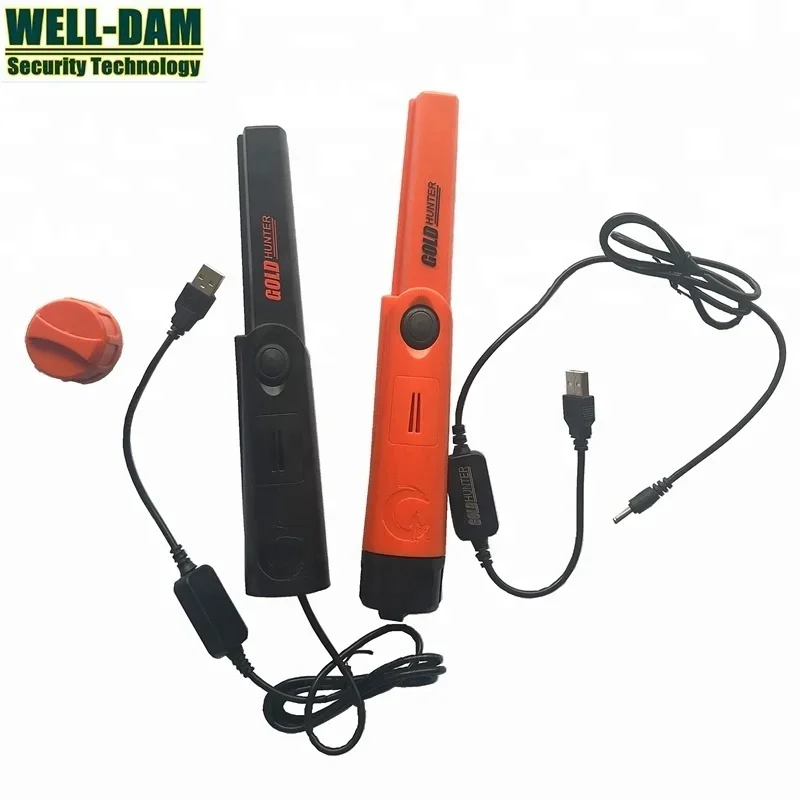 Gold Hunter USB Ручной металлоискатель Перезаряжаемый точечный Подземный золота