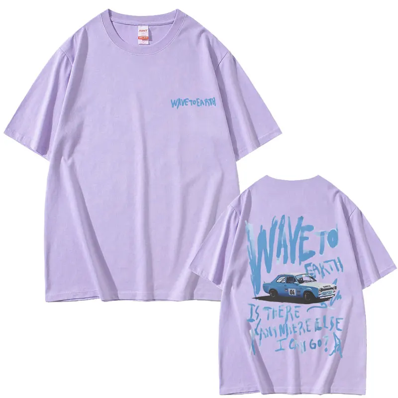 Футболка Мужская/женская с коротким рукавом модная двухсторонняя Свободная