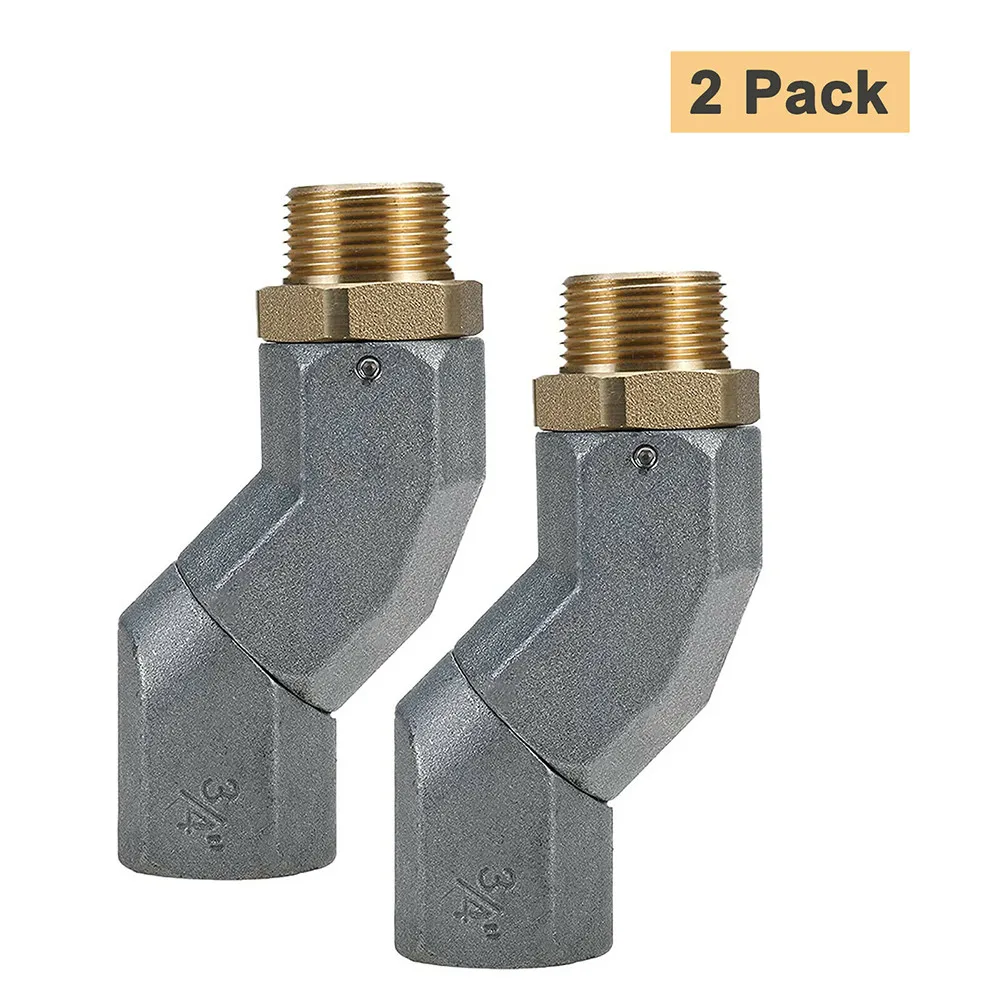 

Parts Fuel Hose Swivel Joint Replacement Transfer Hose 2PCS 360 Degree