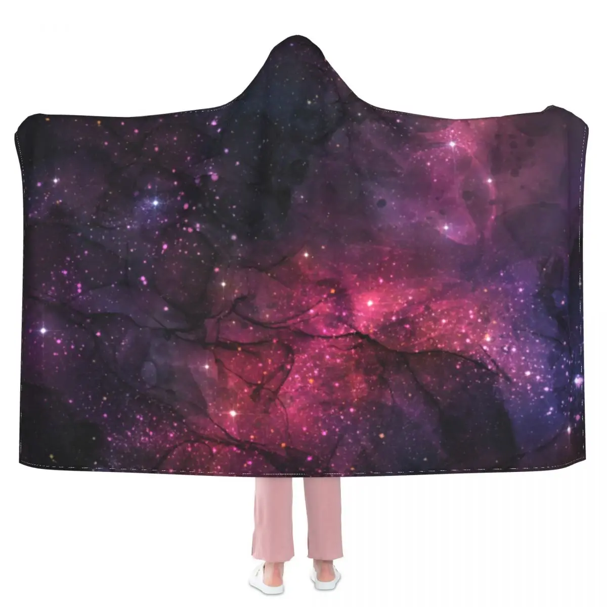 

Одеяло с рисунком звездной звезды космоса галактика планетарные звезды флисовое дорожное одеяло с капюшоном мягкое Дешевое большое покрыв...
