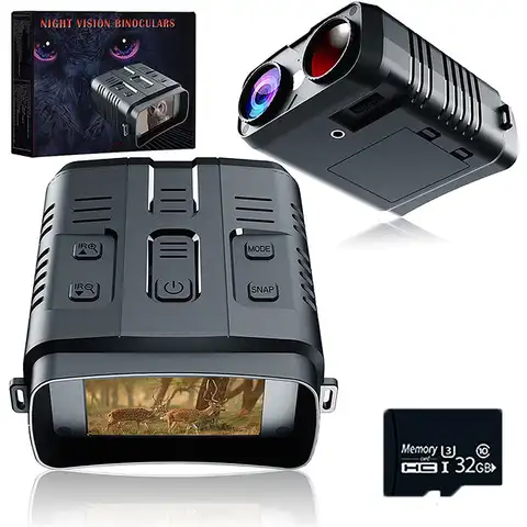 Цифровой инфракрасный бинокль ночного видения R19 Outdoor 1080P, ульсветильник прибор ночного видения, инфракрасный телескоп для охоты и кемпинга
