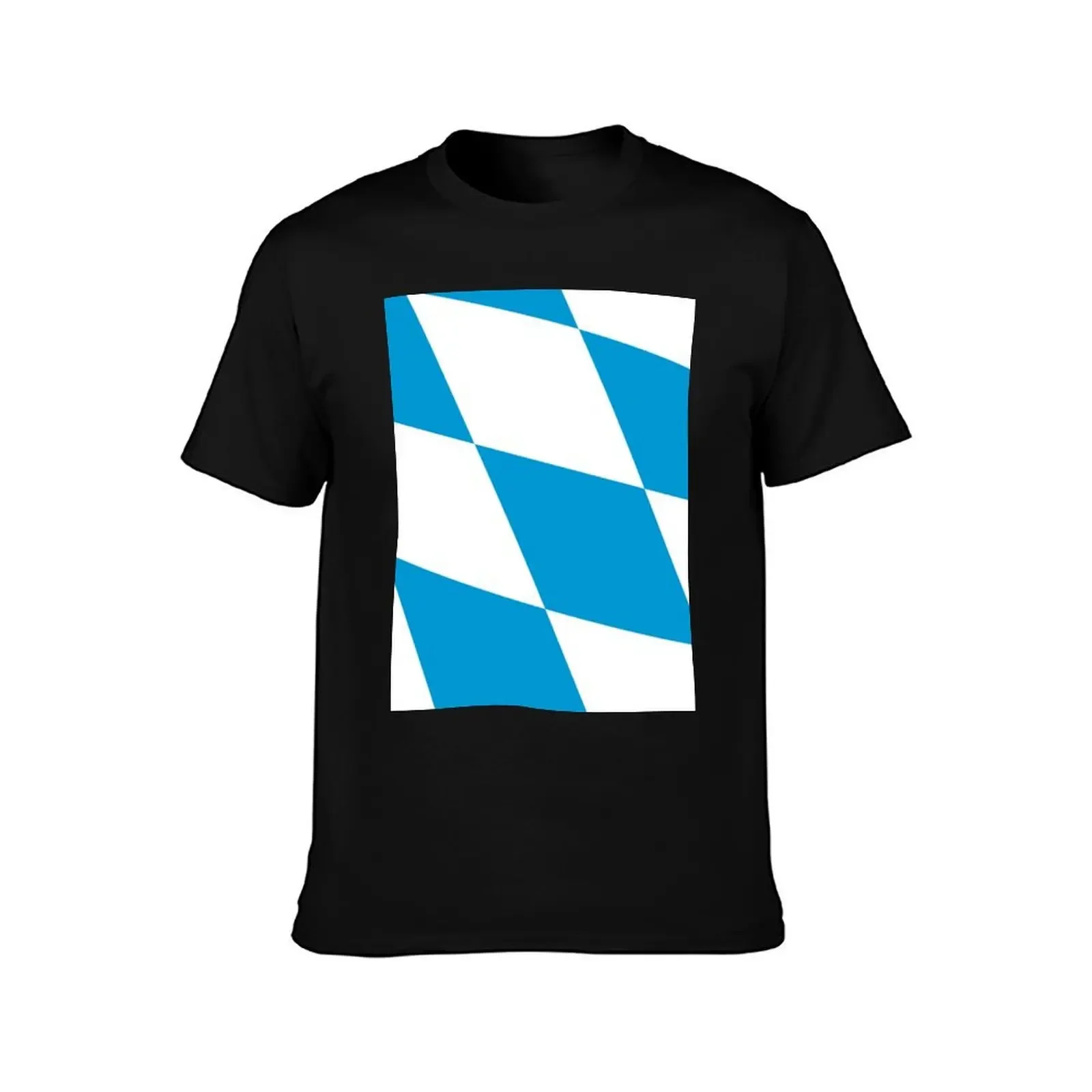 Баварский флаг Deutschland - Бавария Fahne футболка уличная одежда с рисунком кавайная