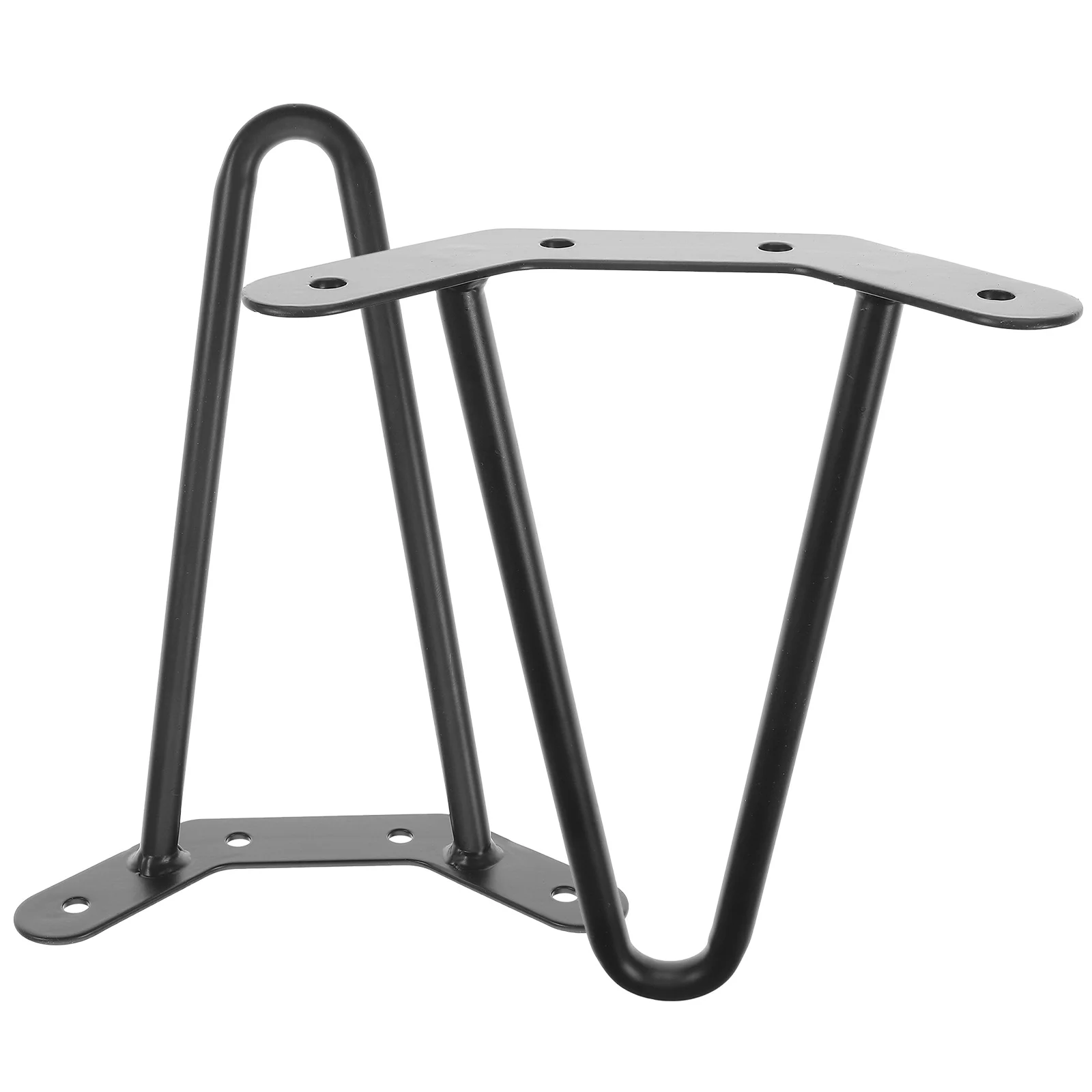 

2 Pcs Hollow Table Base Metal Desk Legs Chair Replacement Hairpin Bench Coffee Iron Side Furniture Cross-legged