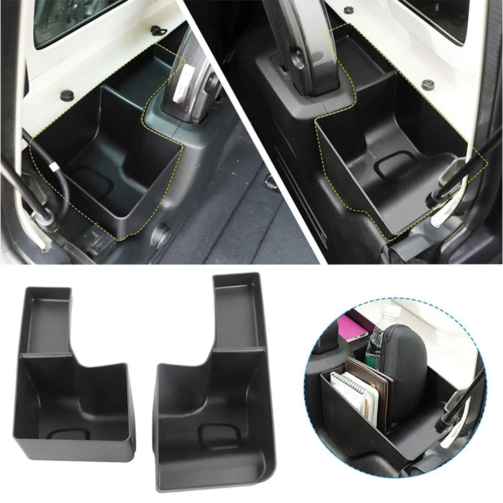 

Rear Trunk Box Organizers Cargo Side Tray for Jeep Wrangler JL JLU 2018 2019 2020 2021 2022 4-Doors Car Interior Accessories