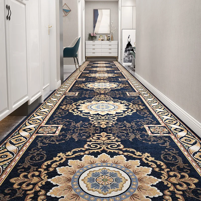 

Hallway Corridor Carpet Entry Door Corridor Rug Bedroom Bedside Area Rugs Washable Home Porch Bay Balcony Aisle Mat Long Hotel