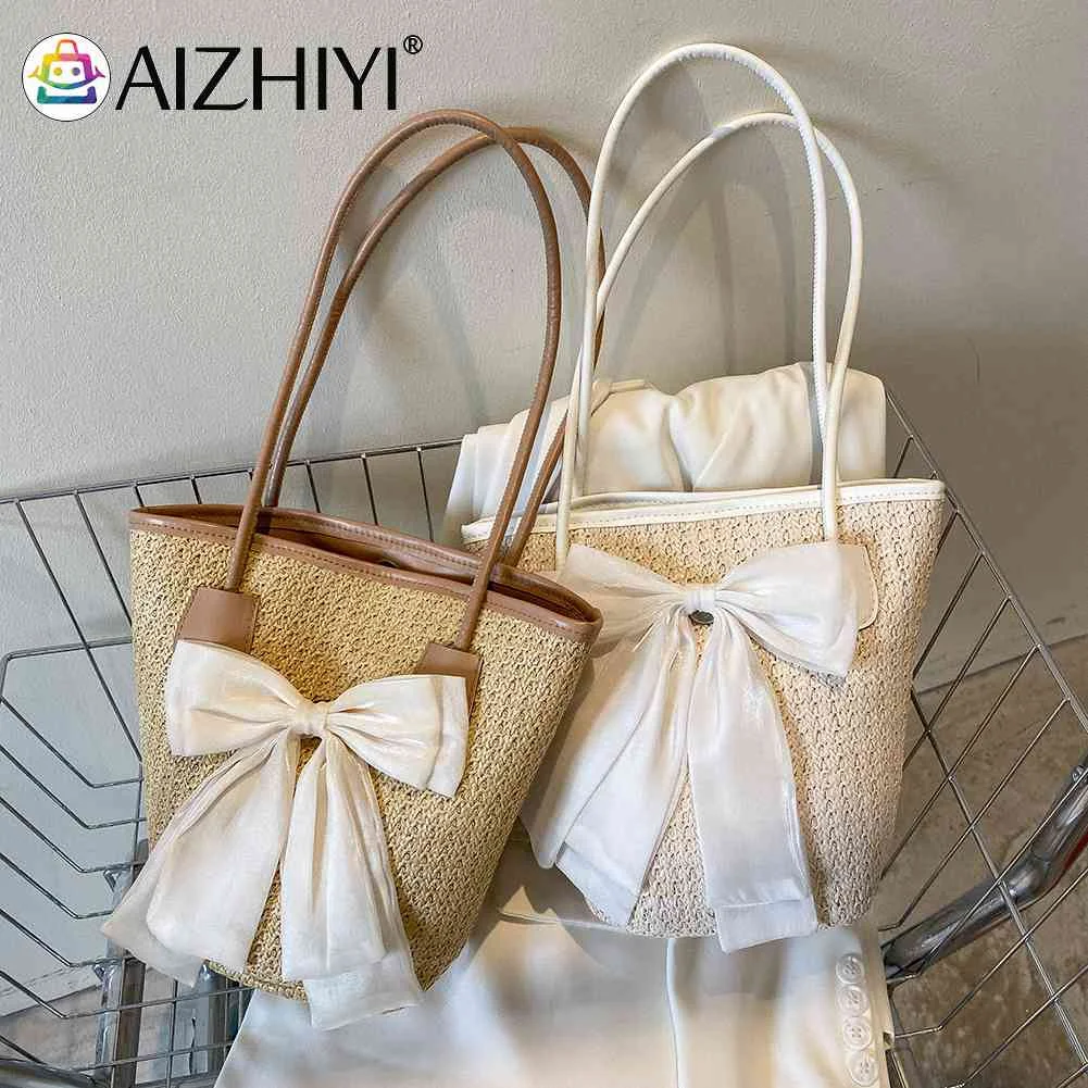 

Small Shoulder Bags for Women Summer Tote Lady Travel Travel Handbags Woven Fashion Messenger Simple Handbags