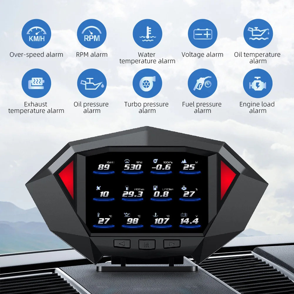 

Car Speedometer Heads Up Display Car Repair Store OBD2+GPS+Inclinometer