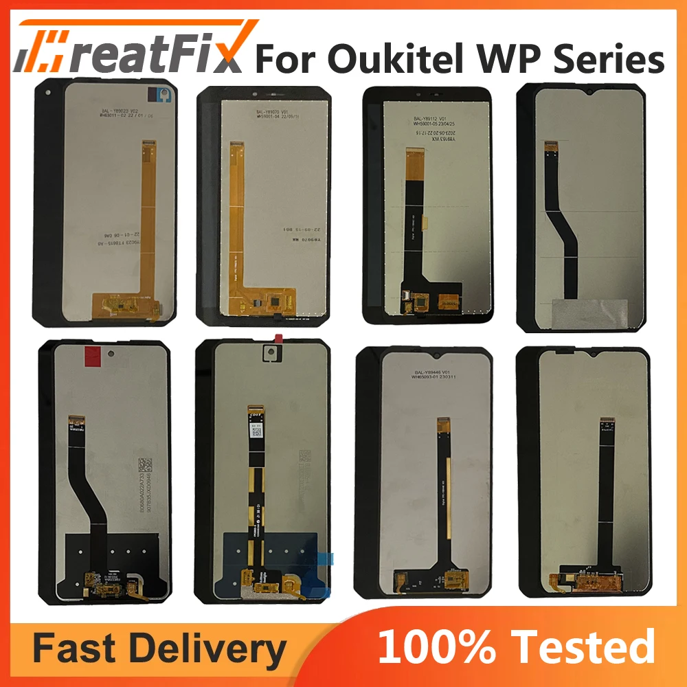 For OUKITEL WP36 WP33 Pro WP32 WP30Pro WP28 WP27 WP26 WP23 WP22 WP21 Ultra WP20 WP19 WP18 WP17 WP16 WP15 WP13 LCD Display