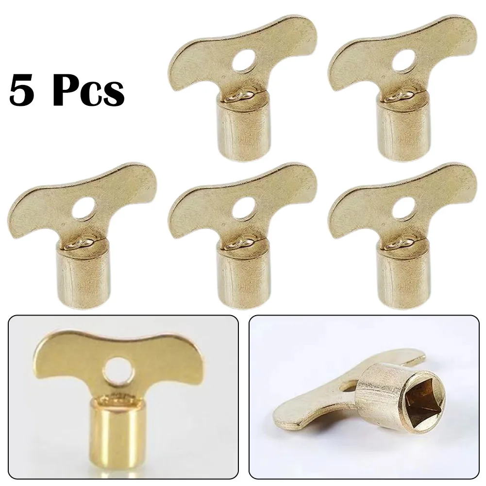 

High Quality Faucet Key Brass Key Brass Hole For Venting Solid Iron Special Lock Air Valve Switch Square Spool