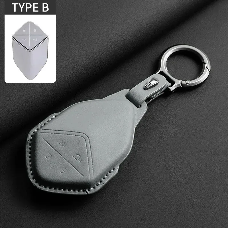 

Чехол для автомобильного ключа Changan Deepal S7 SL03 S07 G318 UNIT UNIK CS35PLUS CS55 PLUS CS75, оригинальный цветной защитный чехол для автомобильного ключа