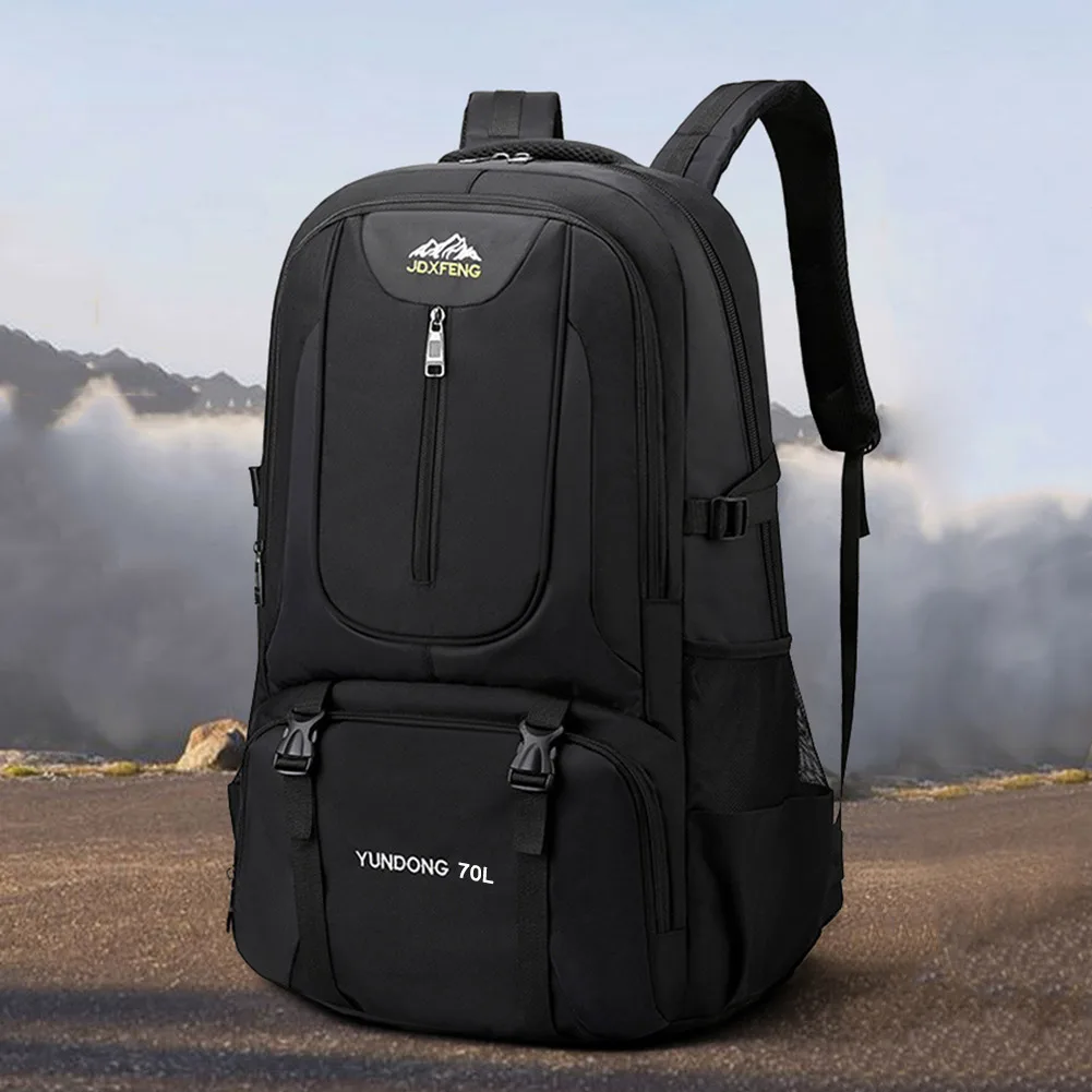 

Oxford Climbing Rucksack Breathable Fishing Bag Large Capacity Wear-resistant Layered Storage Lightweight for Outdoor Activities