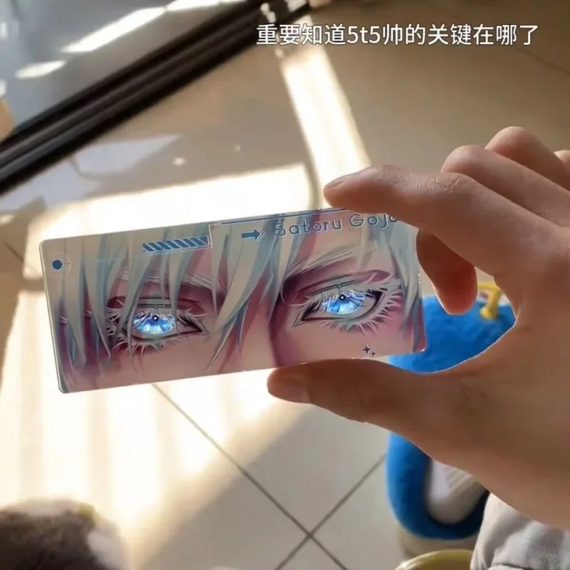 Новый акриловый светоотражающий прозрачный кулон в виде карты из юютсу касин