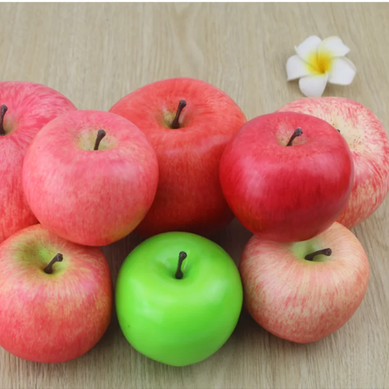 

Fake apple model simulation fruit red snake fruit home decoration fruit shop cabinet decoration children's toy photography props