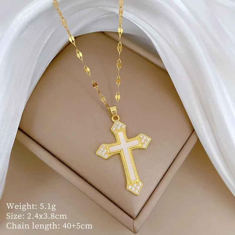 Женское винтажное ожерелье из нержавеющей стали