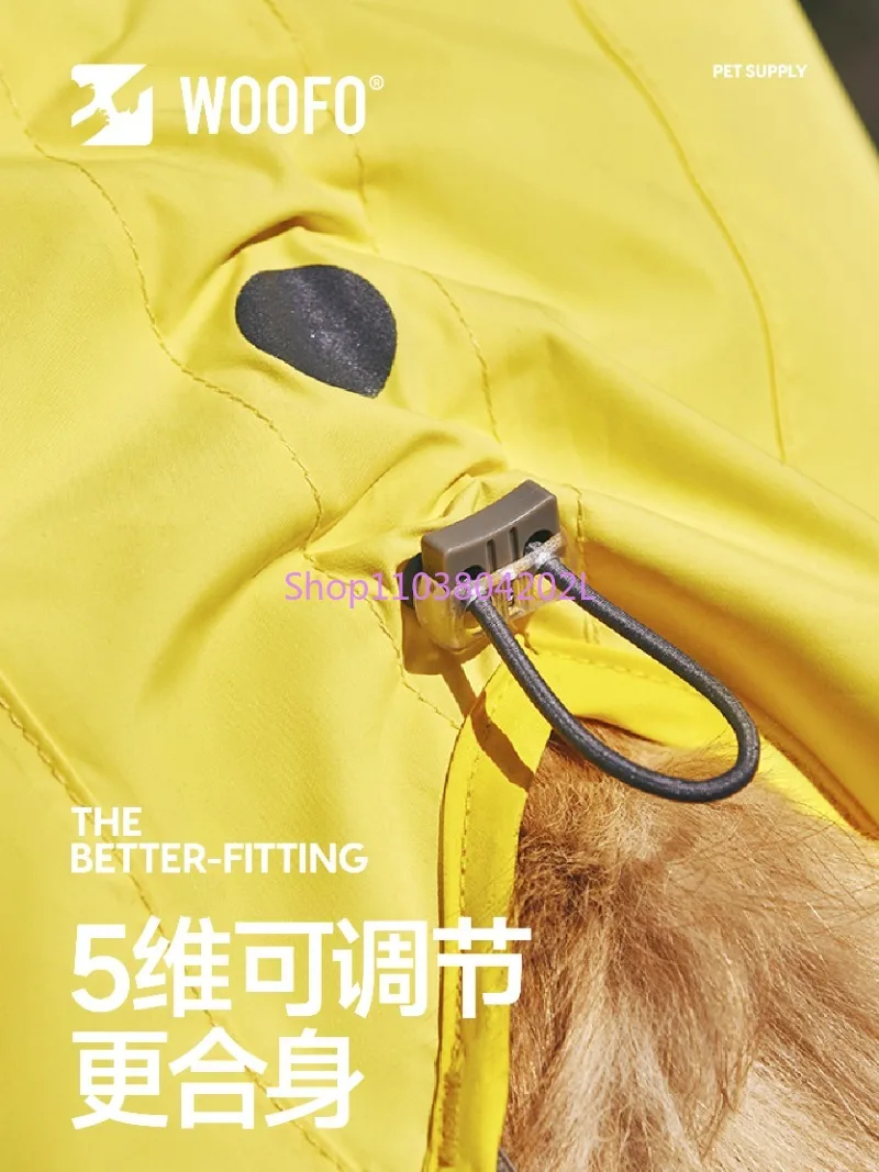 Непромокаемый дождевик для собак малый средний большой размер