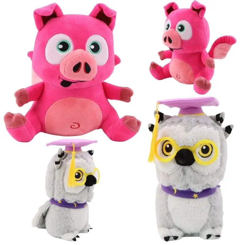 

22cm Kawaii Piggle Plush Wizard101 Game Character Soft Stuffed Animals Pig Plushie Doll Cute Birthday Chirstmas Gift for Kids