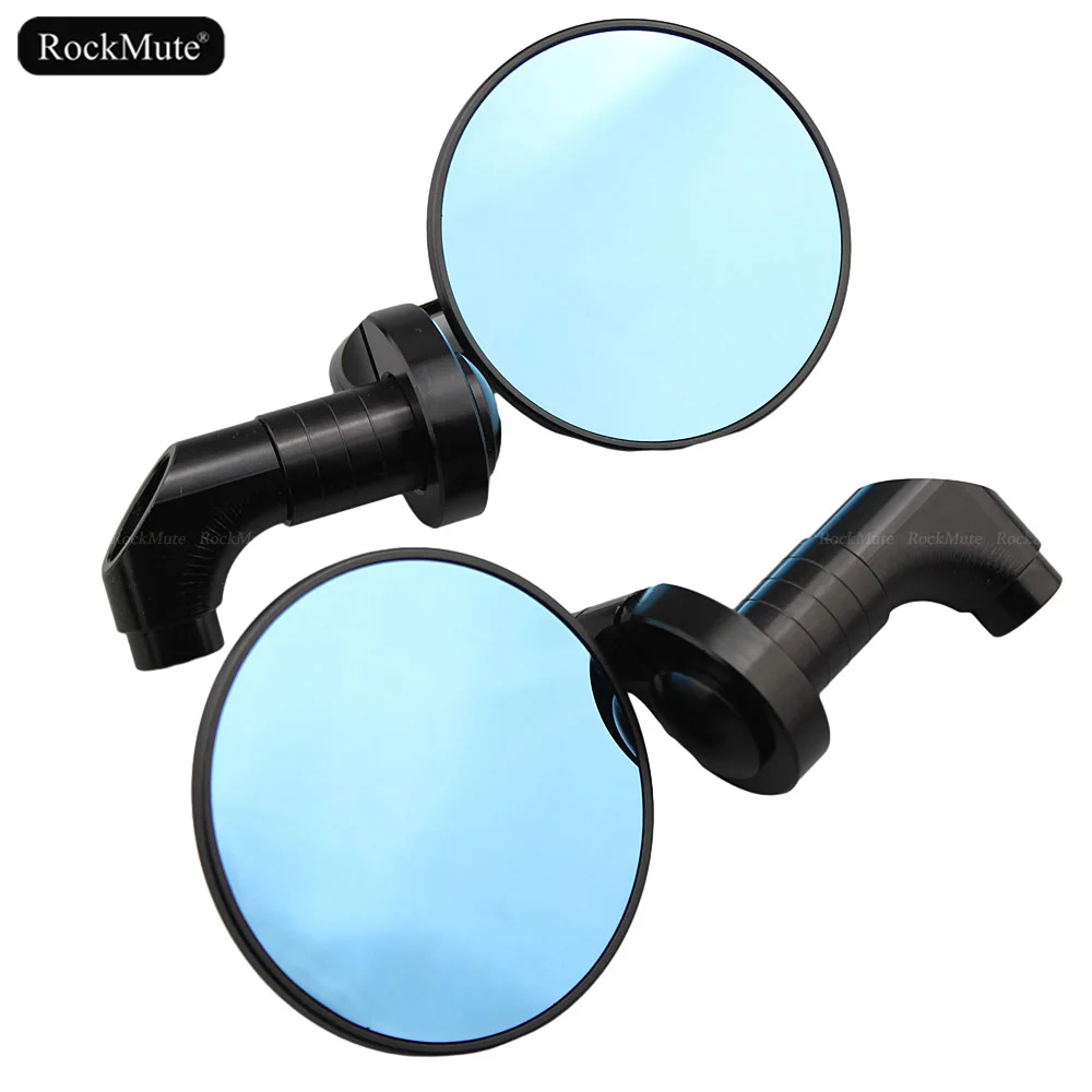 Круглое Ретро Зеркало заднего вида для Aprilia TUAREG TUONO 660 1100 V4 SHIVER 750 900 DORSODURO MANA зеркало