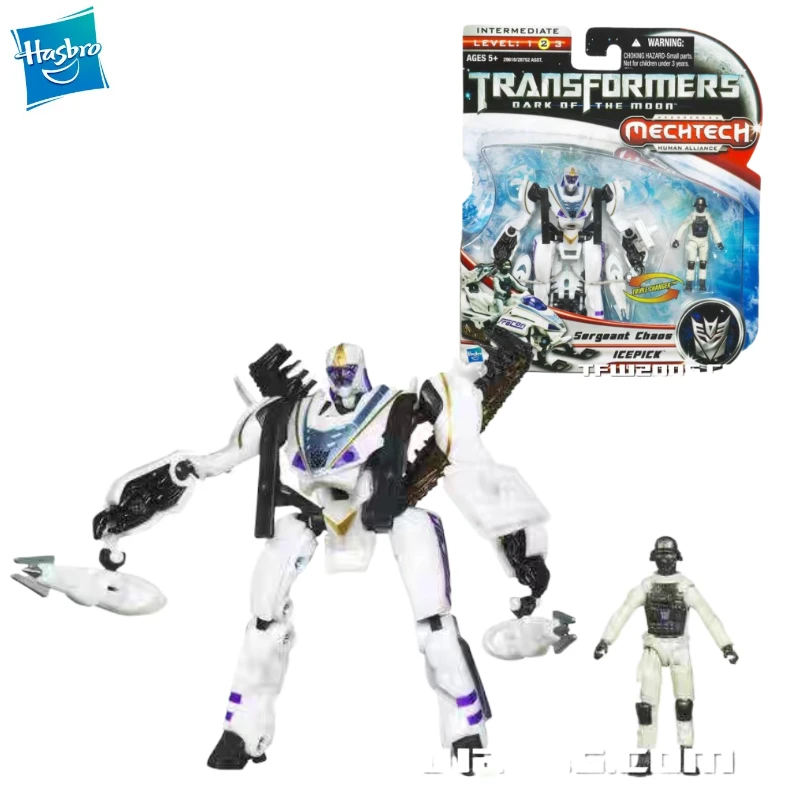 Фото Новая оригинальная коллекционная фигурка Hasbro TRANSFORMERS MECHTECH HUMAN ALLIANCE SERGEANT CHAOS ICEPICK №1