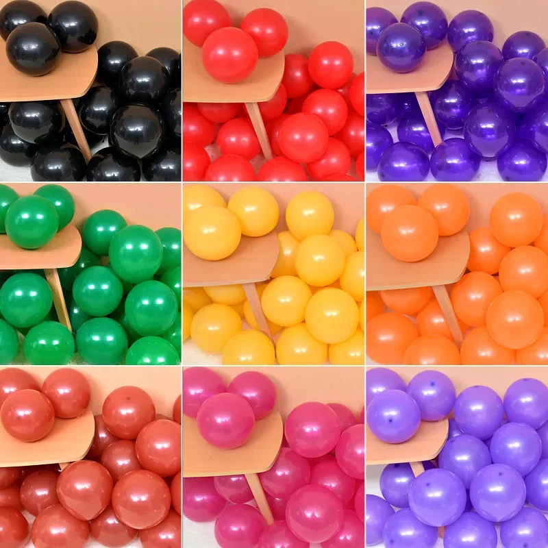 

Rose White Black pink Latex Balloons Birthday Party Wedding Decoration Inflatable balloon Air Kids Toys Baby Shower ballon