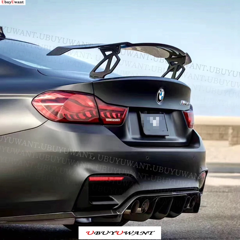 

GTS-V Style ABS Car Spoiler Wing Glossy Black Refit For BMW F80 M3 E92 E46 F82 M4 M5 M6 F22 F30 F32 F33 F36 G20 G30 2014-UP