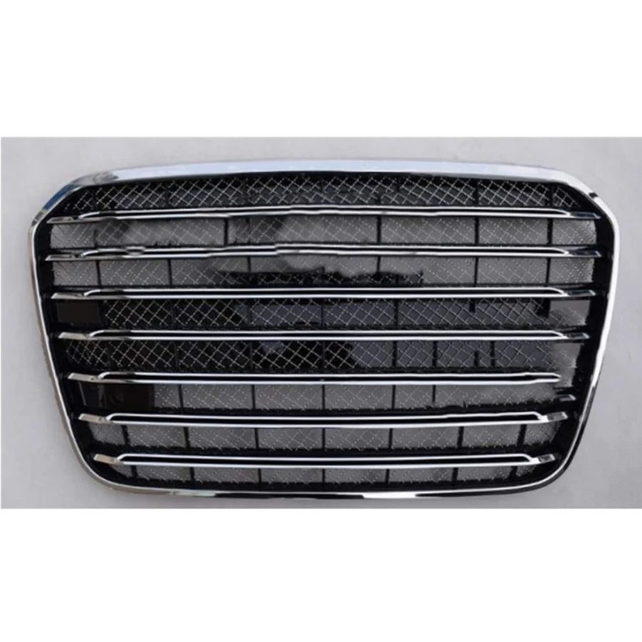 

Suitable for 12-15 new Audi A6L upgrade and transformation W12 v6 mesh metal grimace grille