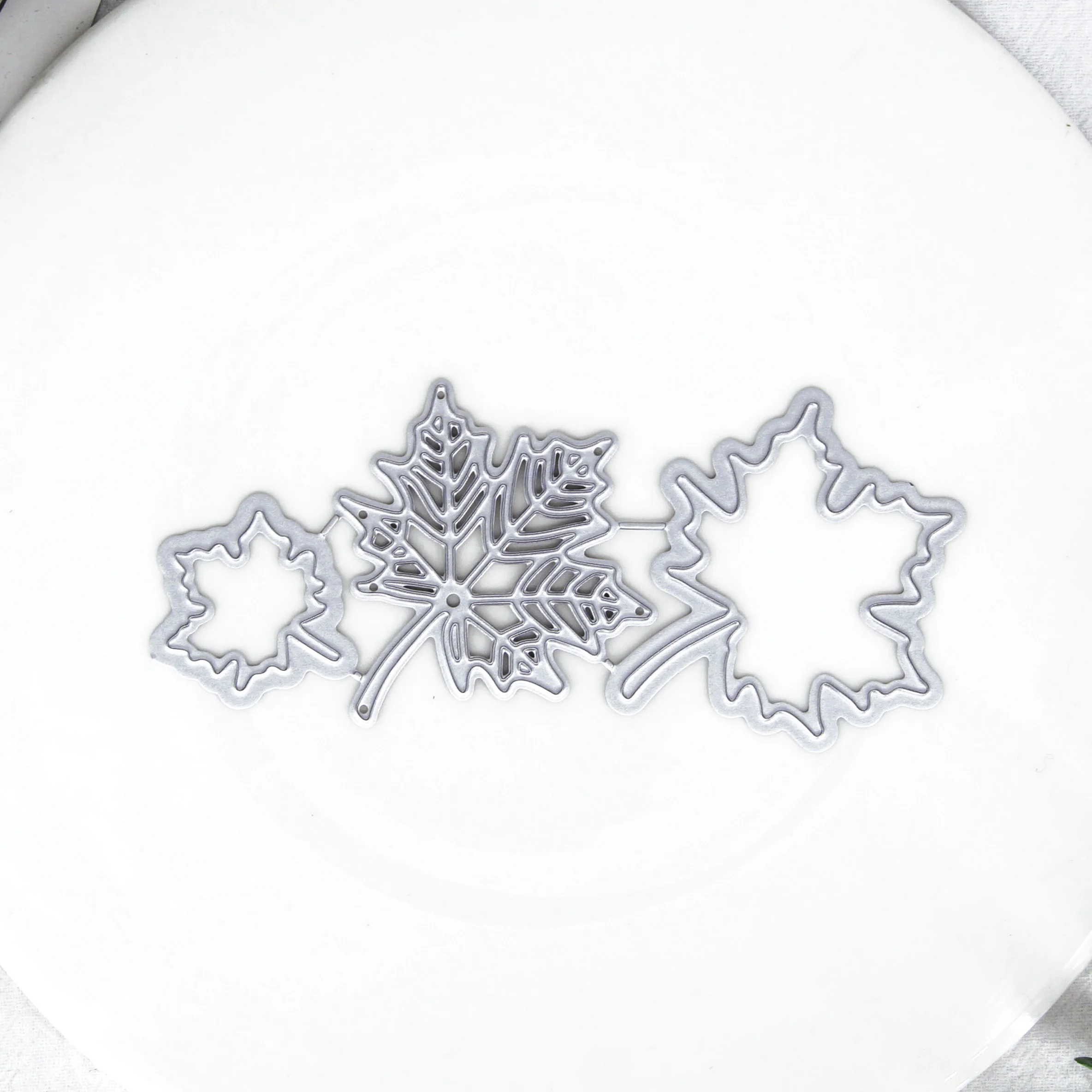 Трафареты для высечки растений и кленовых листьев трафареты скрапбукинга