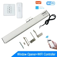 wifi electric window opener kit rf remote controller 400n 10mms single chain tuya smartlife app