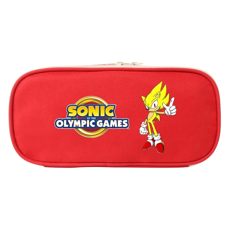 Пенал тканевый в стиле аниме для студентов милый чехол карандашей и с принтом s