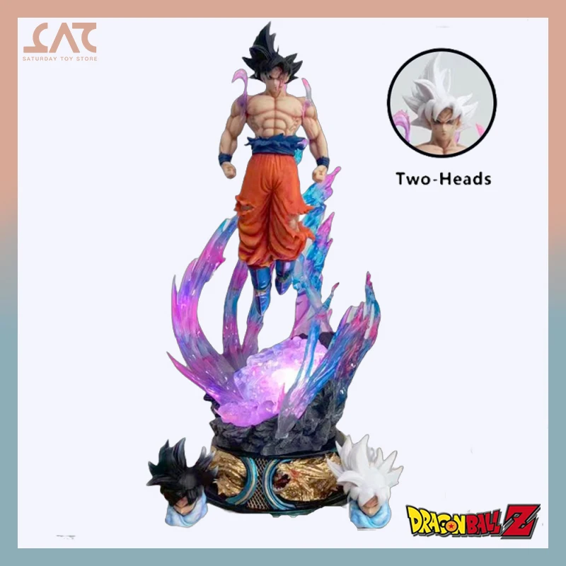 

Dragon Ball 53cm Son Goku Anime Figures Super Saiyan Ultra Instinct Migatte No Goku'I Figurine Pvc Statue Model Collection Gift