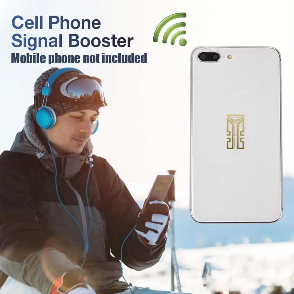 Gen X Antenna Cell Phone Signal Booster Sticker External Antenna Signal Amplifier For Field Camping