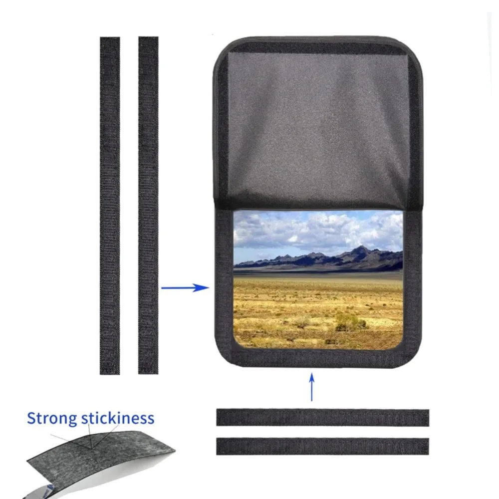 Useful Foldable Portable For Camper Trailer Blackout Curtain Car Sun Visor Windows Shade Cover RV Door Window Sunshade