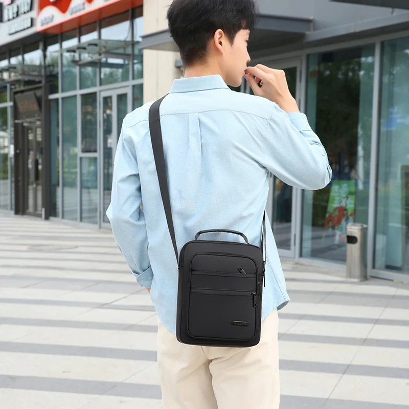 

AOTTLA High Quality Oxford Cloth Shoulder Bag Multi-Funciton Handbag Casual Messenger Bag Men Busniess Bag Brand New Men's Bags