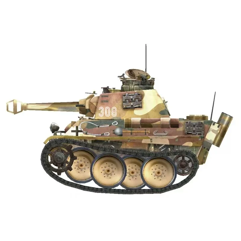 Сборная модель среднего танка Meng WWT-007 Pz.Kpfw V Panther (Q Edition) — милая и привлекательная (art.: 3920dc5977e63) - 3920dc5977e63