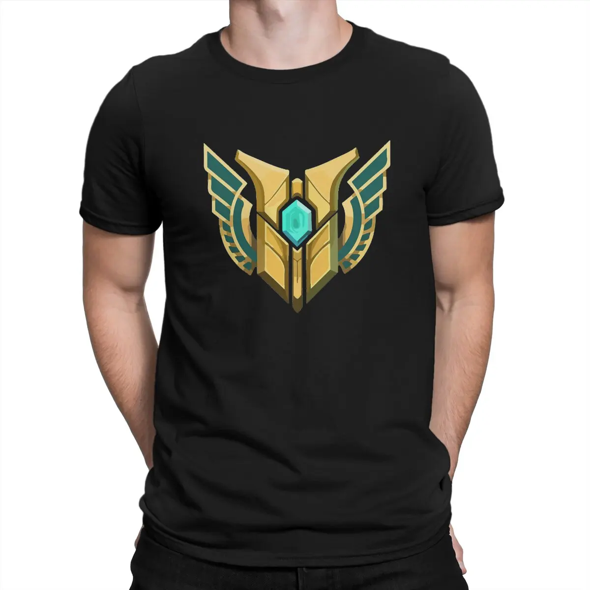 

League of Legends Game Mastery Tshirt Homme Men's Clothes Blusas Polyester T Shirt For Men