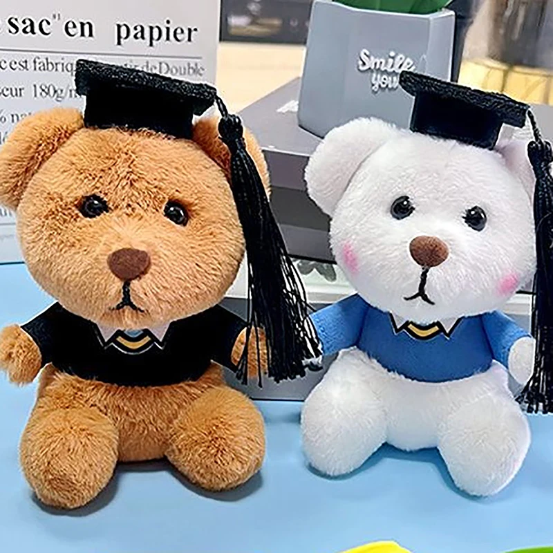 

1Pc Teddy Bear Stuffed Animal With Graduation Hats Plush Toy Graduation Birthday Gifts