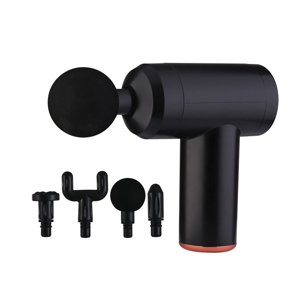 

Электрический мини-массажер для мышц, перезаряжаемый Регулируемый Вибрационный перкуссионный фотомассажер для ног, салон фитнеса