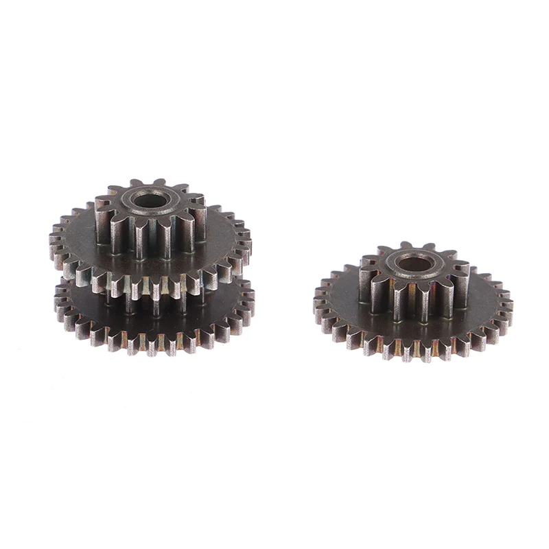 

5[PCS Brand new 1M 12T 0.8M 30T duplex gear OD 25.3MM 14mm gear-box motor metal gears