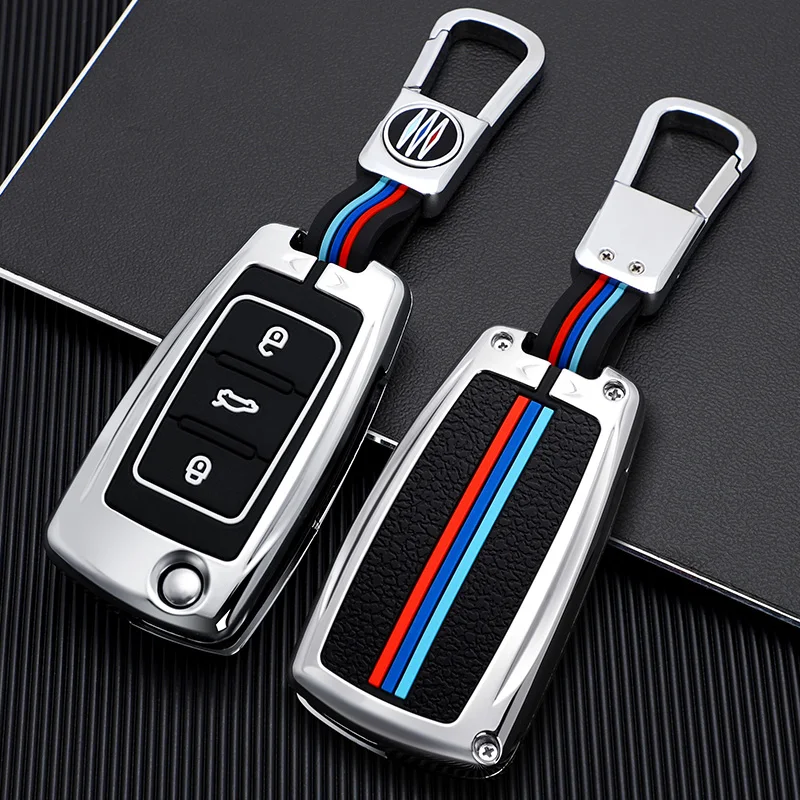 Zinc Alloy Car Key Cover Case Protective Shell for VW Golf Bora Jetta POLO GOLF Tiguan Passat Skoda Octavia A5 MK6