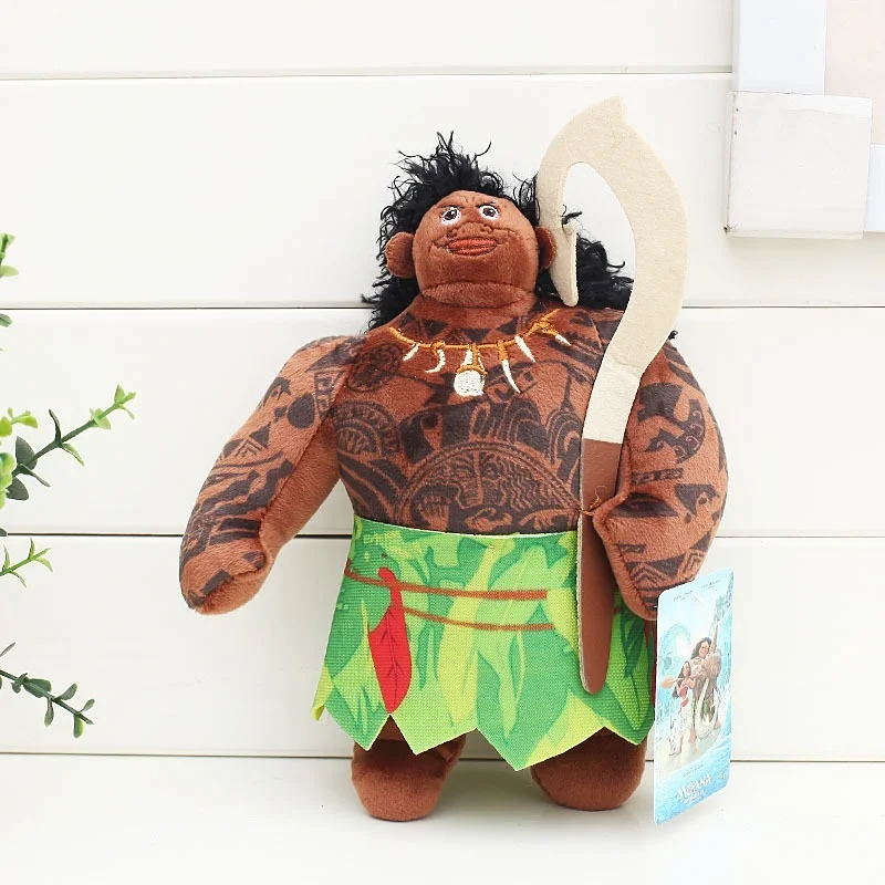 

4 шт./лот кино Моана принцесса Maui Moyana Hei Pua плюшевые игрушки Vaiana мягкие куклы игрушки для взрослых детей Подарки