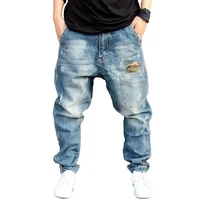 jeans loose washable anti wrinkle worn man jeans man jeans for outdoor activity