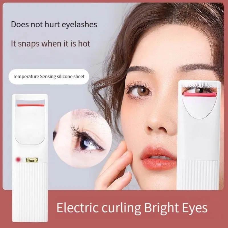 Плойка для завивки ресниц, розовая | AliExpress