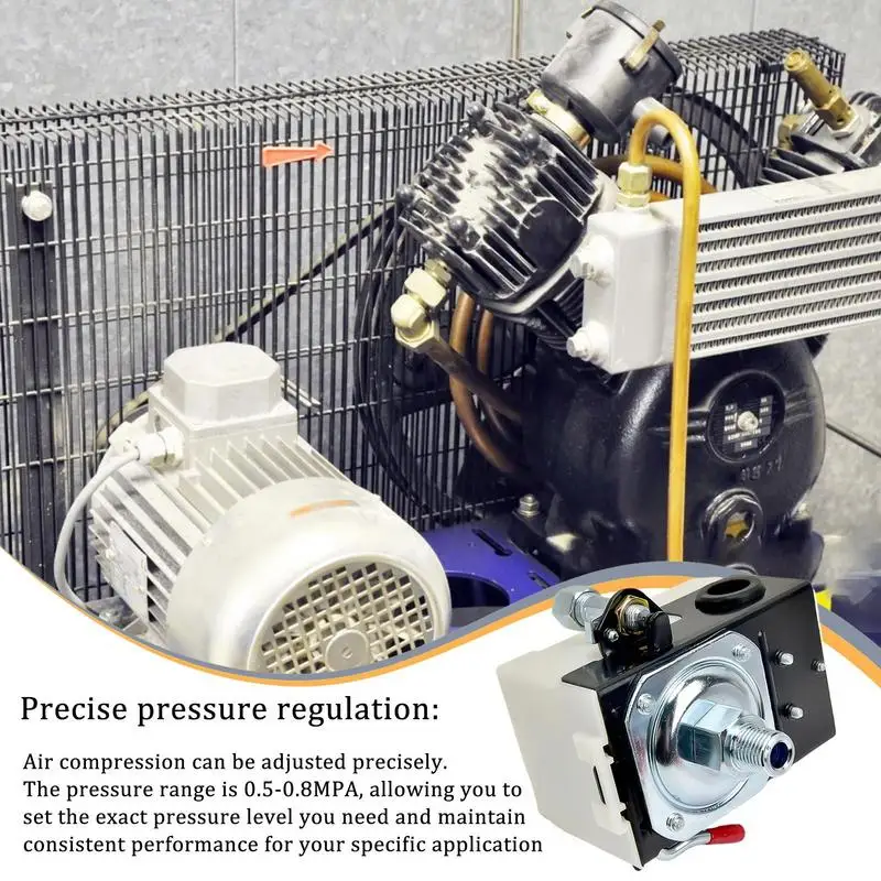 Управление переключателями давления Сверхмощный воздушный компрессор Замена