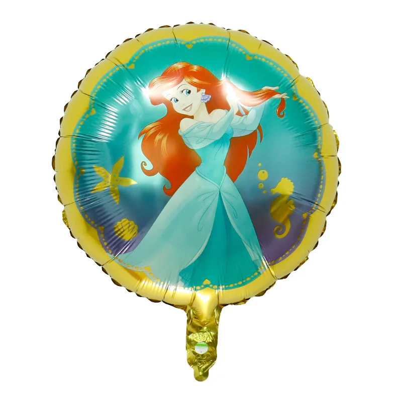 18 дюймов 8 шар принцессы Спящая красавица Белоснежка Золушка алюминиевая пленка