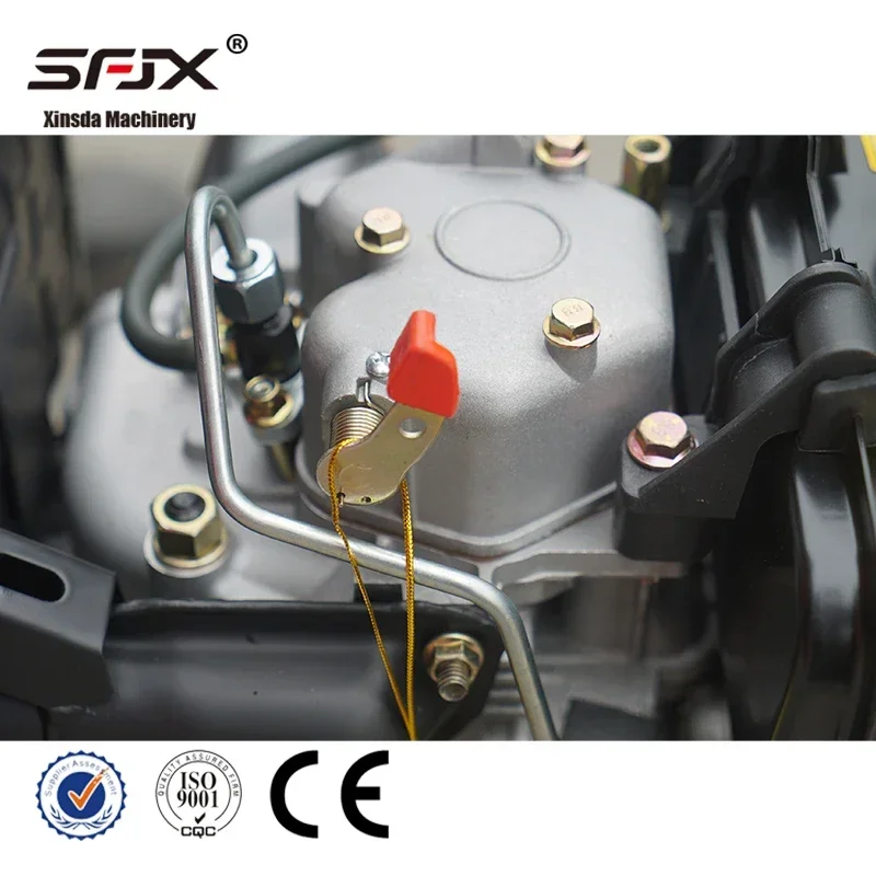 Фото Changfa 188f одноцилиндровый 4-тактный дизельный двигатель с примусным воздушным охлаждением 13 л.с. №4