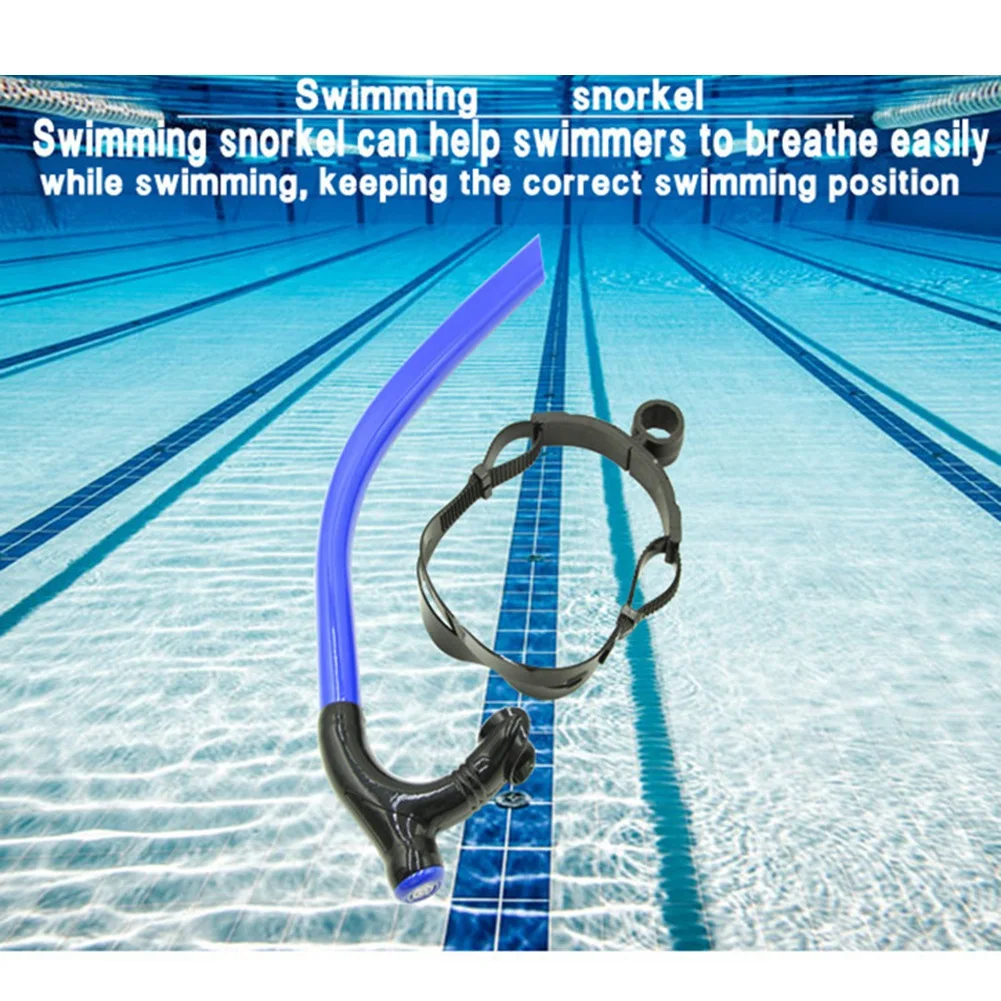 

Silicone Swimming Front Breathing Tube Diving Training Adults Snorkel Diving Tube Swimming Scuba Diving Equipment,Black