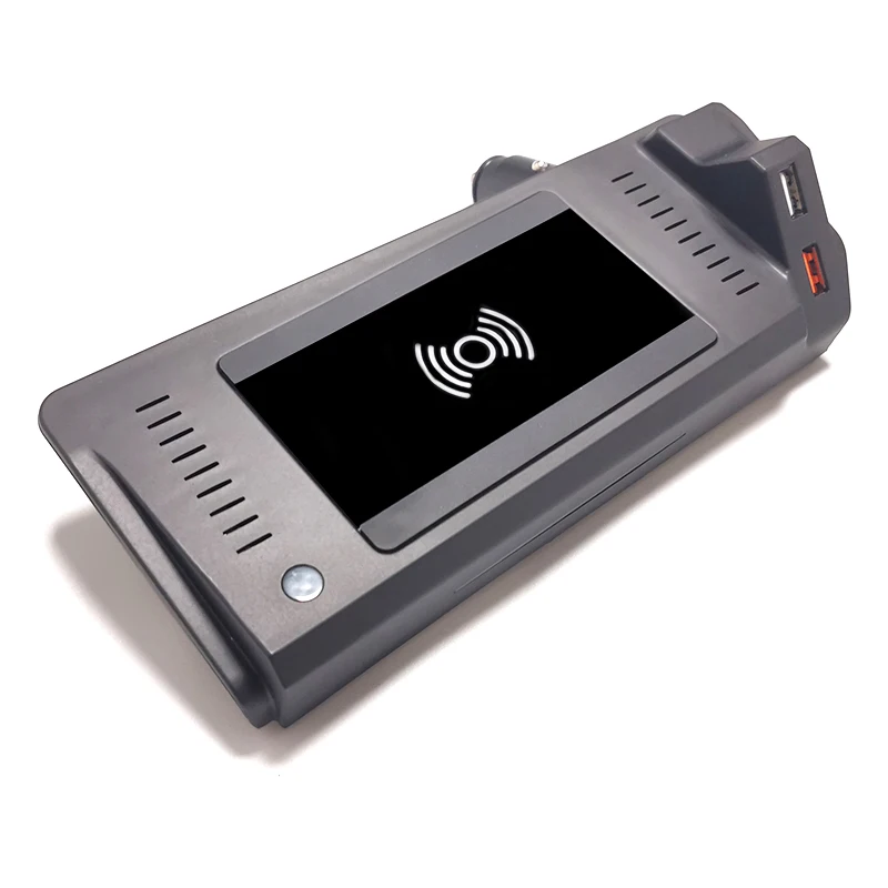 

15 Вт Автомобильное беспроводное зарядное устройство для телефона, быстрое зарядное устройство, зарядная пластина, держатель для зарядки для Audi A4 B9 S4 RS4 A5 2017-2021