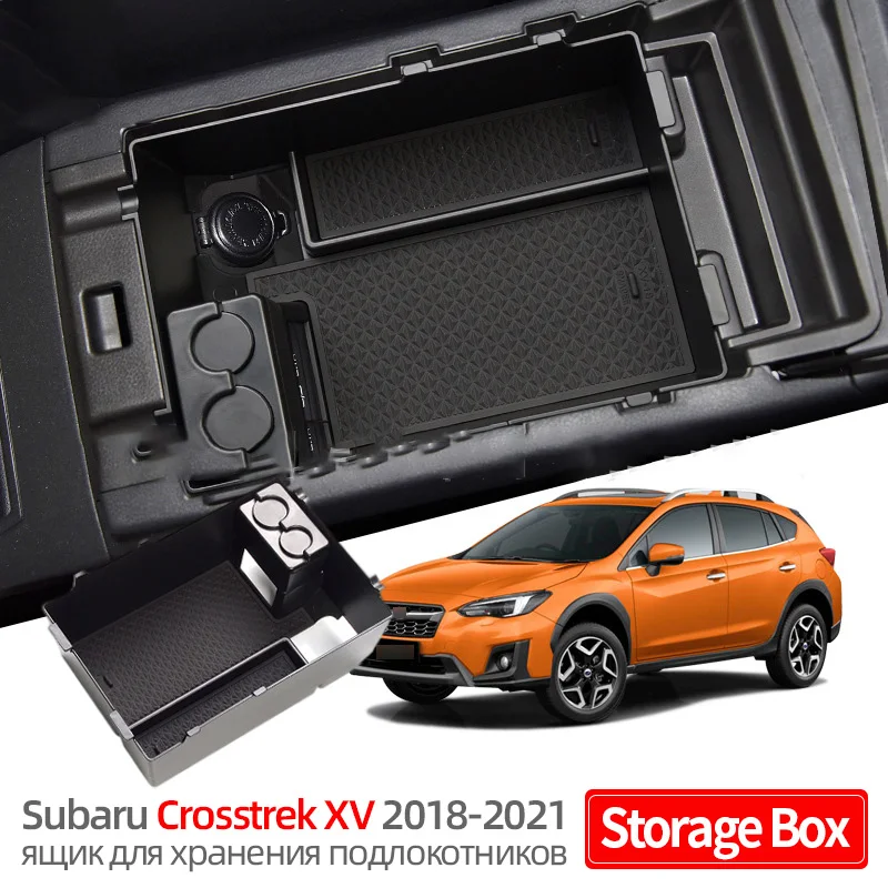

Фотобокс для Subaru Crosstrek XV 2018-2021, центральный органайзер для консоли, декоративные аксессуары для интерьера